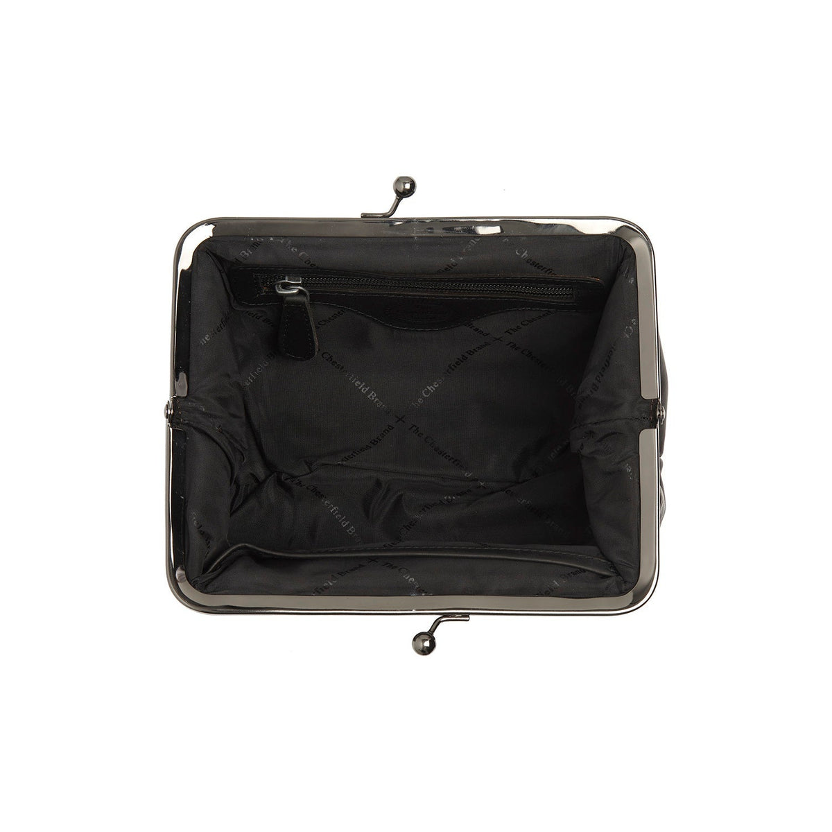 Solid Antique Brass Hardware &amp; Heavy-Duty Dual Zipper Detail on Andrade Full-Grain Leather Shoulder Bag for Kvinner
