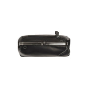 Andrade Full-Grain Leather Shoulder Bag for Kvinner - Structured Side Profile Showing Gusset Depth &amp; Expansion Capacity