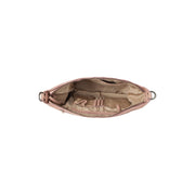 Solid Antique Brass Hardware &amp; Heavy-Duty Dual Zipper Detail on Bolivia Full-Grain Leather Shoulder Bag for Kvinner
