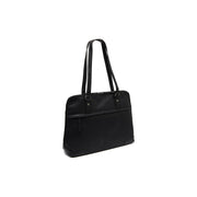 Branson Full-Grain Leather Shoulder Bag for Kvinner in Classic 100% Full-Grain Leather - Full Exterior Front Profile View | Buy Online