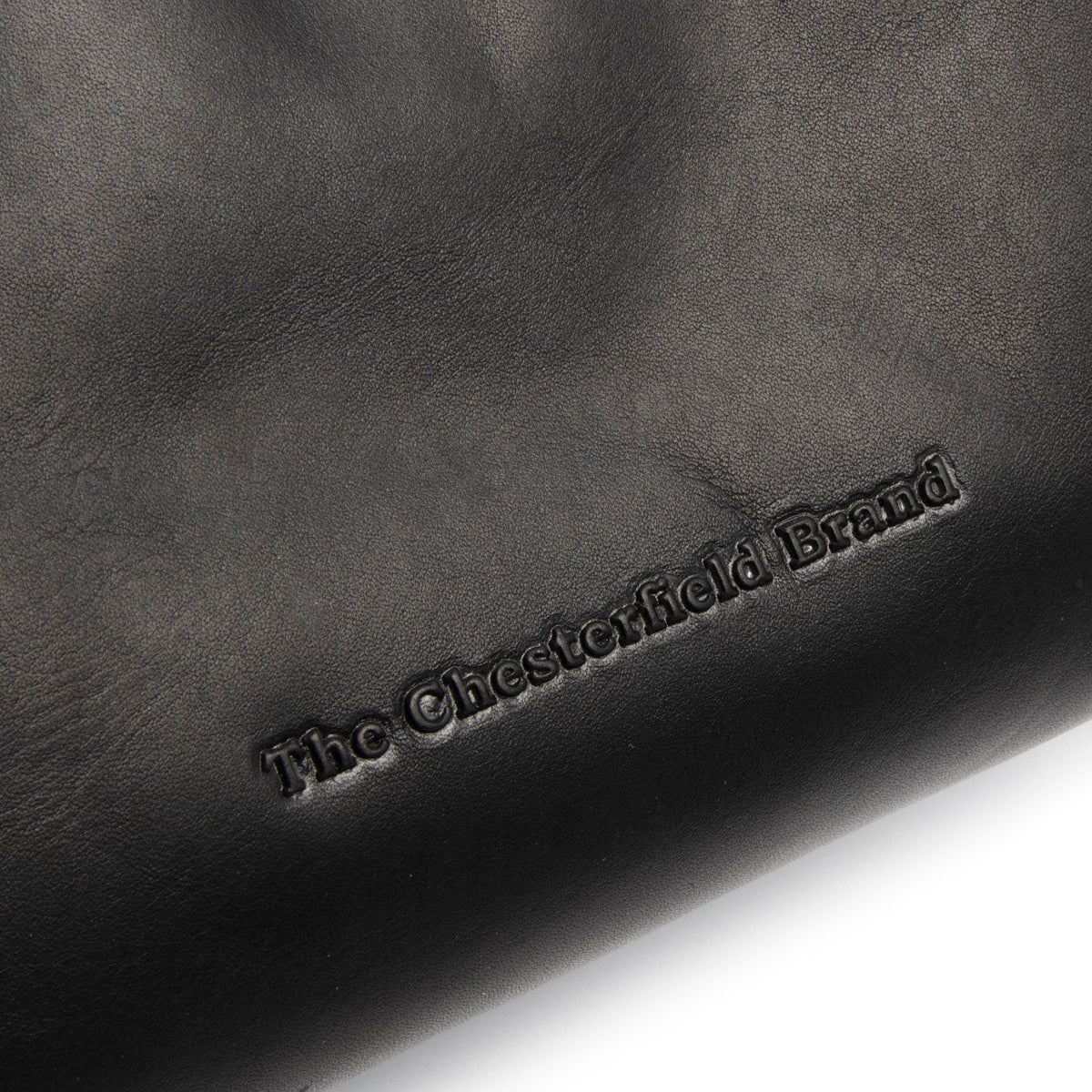 Christie Full-Grain Leather Shoulder Bag for Kvinner - Structured Side Profile Showing Gusset Depth &amp; Expansion Capacity