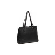Elvar Full-Grain Leather Shoulder Bag for Kvinner in Classic 100% Full-Grain Leather - Full Exterior Front Profile View | Buy Online