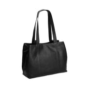 Gail Full-Grain Leather Shoulder Bag for Kvinner in Classic 100% Full-Grain Leather - Full Exterior Front Profile View | Buy Online
