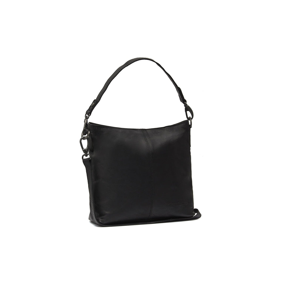 Jen Full-Grain Leather Shoulder Bag for Kvinner in Classic 100% Full-Grain Leather - Full Exterior Front Profile View | Buy Online
