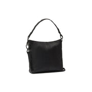 Jen Full-Grain Leather Shoulder Bag for Kvinner in Classic 100% Full-Grain Leather - Full Exterior Front Profile View | Buy Online