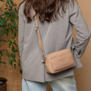 Liora Full-Grain Leather Shoulder Bag for Kvinner – alternate product view 2