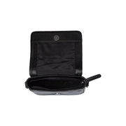 Solid Antique Brass Hardware &amp; Heavy-Duty Dual Zipper Detail on Marcella Full-Grain Leather Shoulder Bag for Kvinner