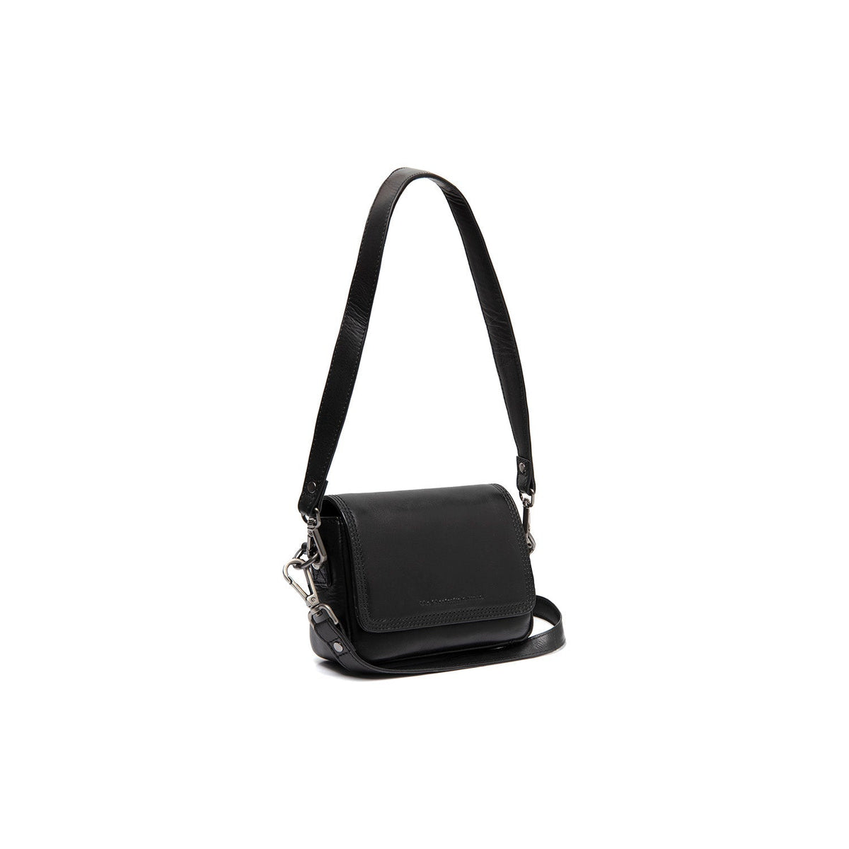 Marcella Full-Grain Leather Shoulder Bag for Kvinner in Classic 100% Full-Grain Leather - Full Exterior Front Profile View | Buy Online