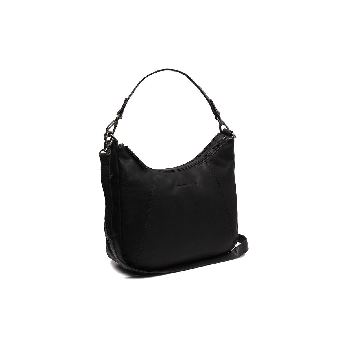 Marle Full-Grain Leather Shoulder Bag for Kvinner in Classic 100% Full-Grain Leather - Full Exterior Front Profile View | Buy Online