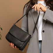 Miloa Full-Grain Leather Shoulder Bag for Kvinner – alternate product view 2