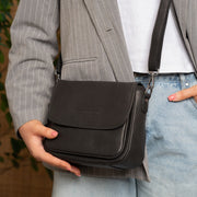 Miloa Full-Grain Leather Shoulder Bag for Kvinner – alternate product view 3