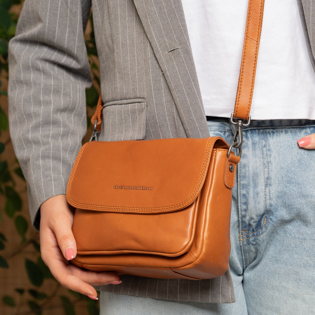 Miloa Full-Grain Leather Shoulder Bag for Kvinner – alternate product view 2