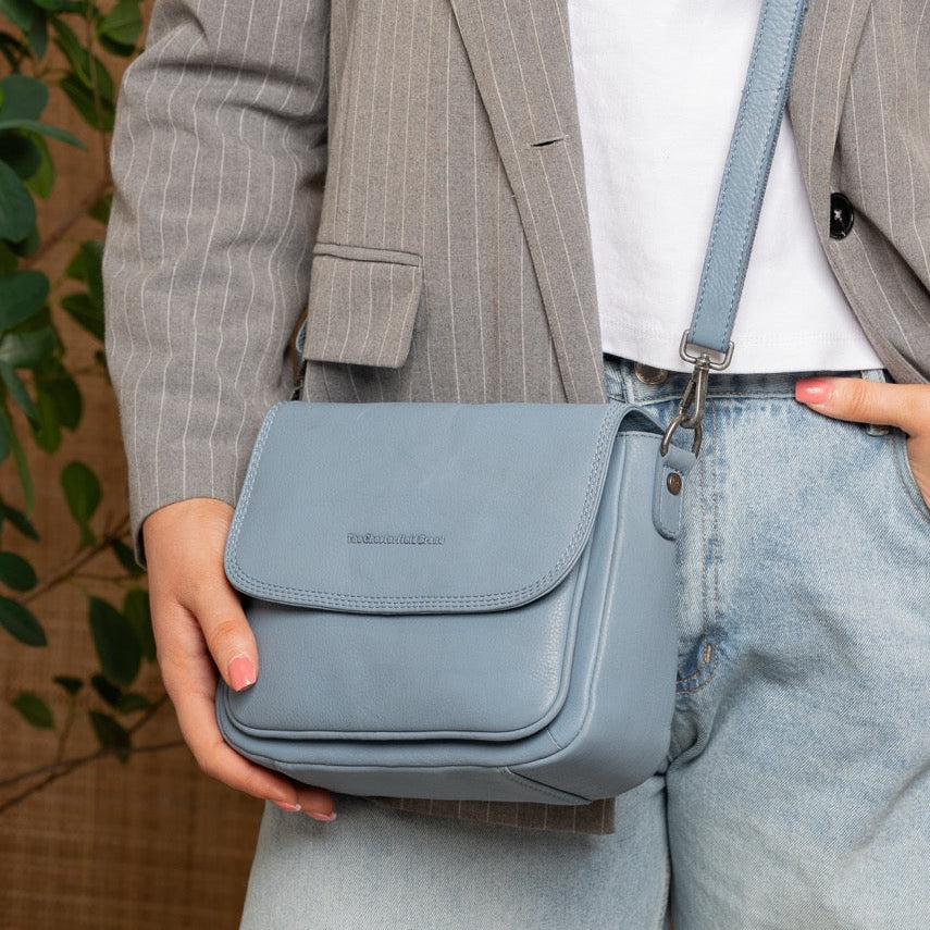 Miloa Full-Grain Leather Shoulder Bag for Kvinner – alternate product view 2