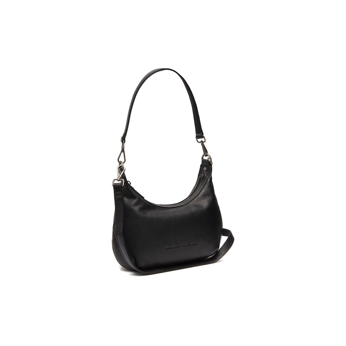 Nancy Full-Grain Leather Shoulder Bag for Kvinner in Classic 100% Full-Grain Leather - Full Exterior Front Profile View | Buy Online
