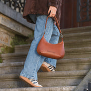 Nancy Full-Grain Leather Shoulder Bag for Kvinner – alternate product view 3