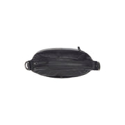 Solid Antique Brass Hardware &amp; Heavy-Duty Dual Zipper Detail on Olvia Full-Grain Leather Shoulder Bag for Kvinner