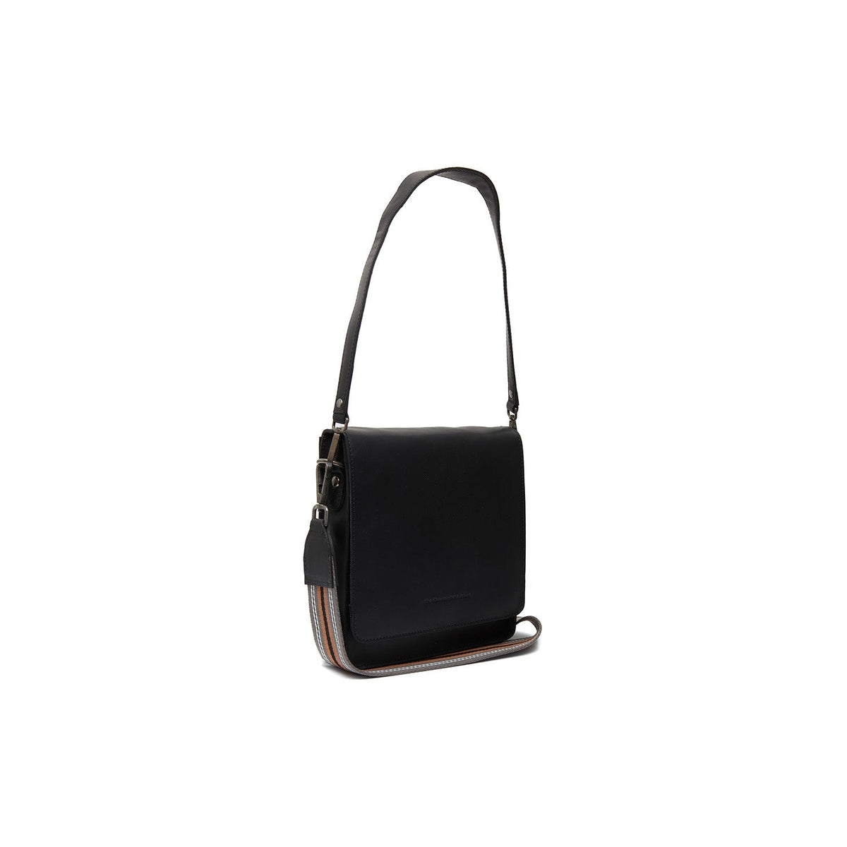Osuna Full-Grain Leather Shoulder Bag for Kvinner in Classic 100% Full-Grain Leather - Full Exterior Front Profile View | Buy Online