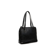 Seron Full-Grain Leather Shoulder Bag for Kvinner in Classic 100% Full-Grain Leather - Full Exterior Front Profile View | Buy Online