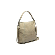 Sintra Full-Grain Leather Shoulder Bag for Kvinner in Classic 100% Full-Grain Leather - Full Exterior Front Profile View | Buy Online