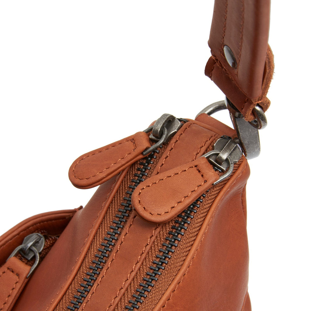 Tivra Full-Grain Leather Shoulder Bag for Kvinner – alternate product view 3
