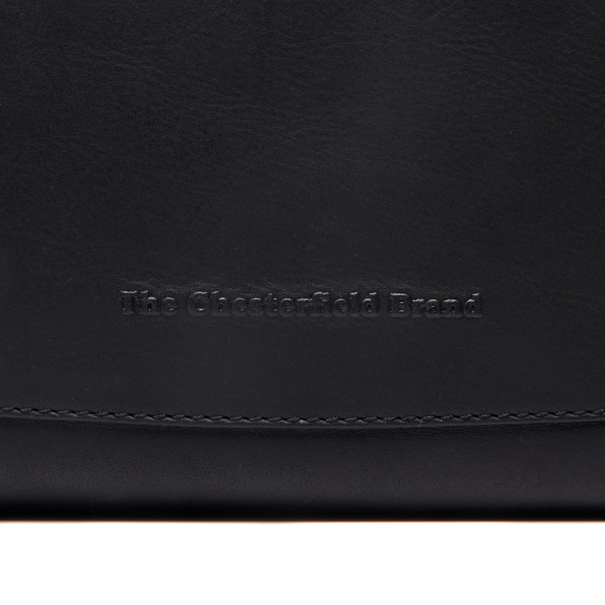 
Classic 100% Full-Grain leather Bag - Rear Perspective Showing Reinforced Leather Straps & Stitching