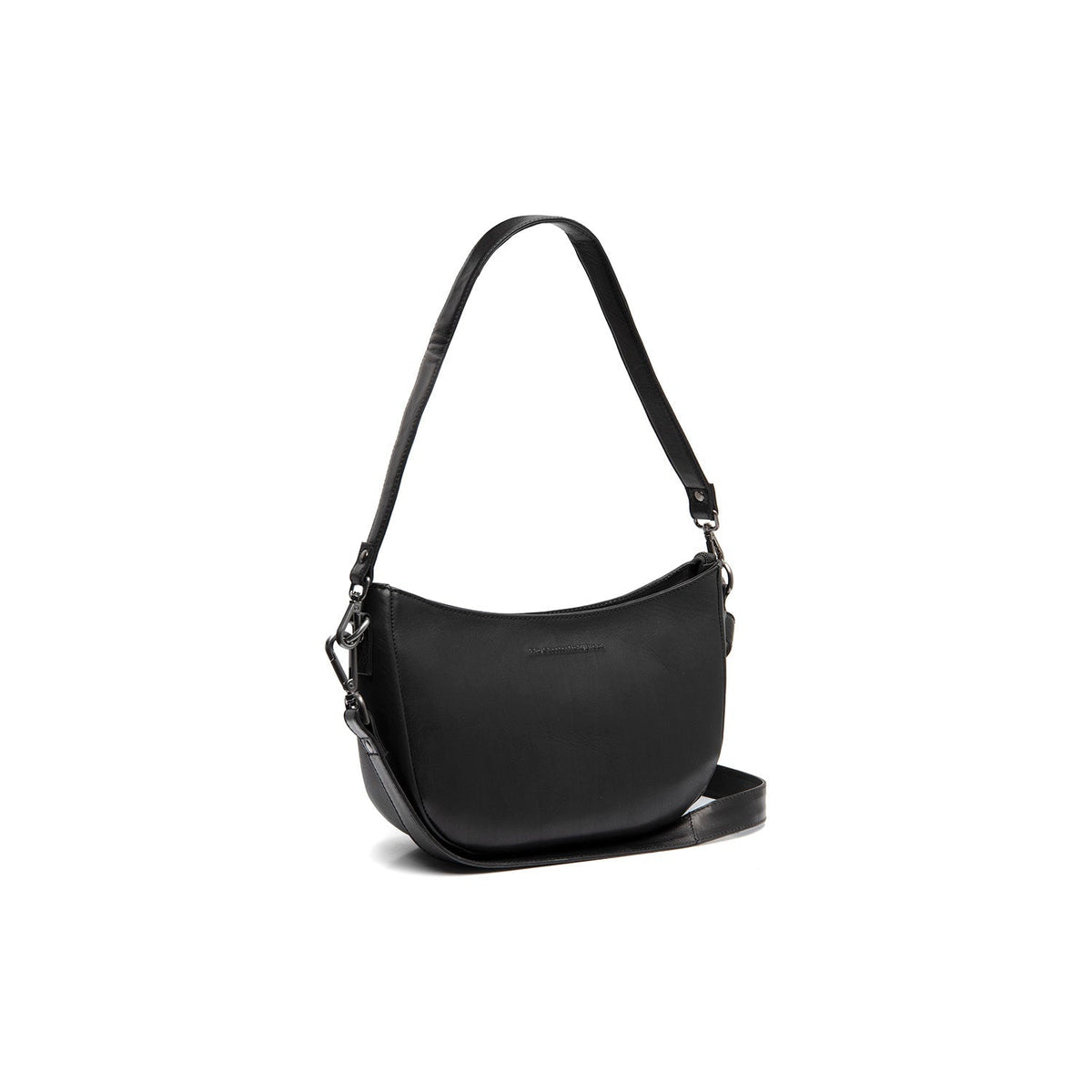 Valentano Full-Grain Leather Shoulder Bag for Kvinner in Tan 100% Full-Grain Leather - Full Exterior Front Profile View | Buy Online
