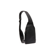 Leather Sling Bag Bowey for Kvinner in Classic 100% Full-Grain Leather - Full Exterior Front Profile View | Buy Online