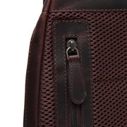 Brown Leather Sling Bag Bowey for Kvinner, detail view 4