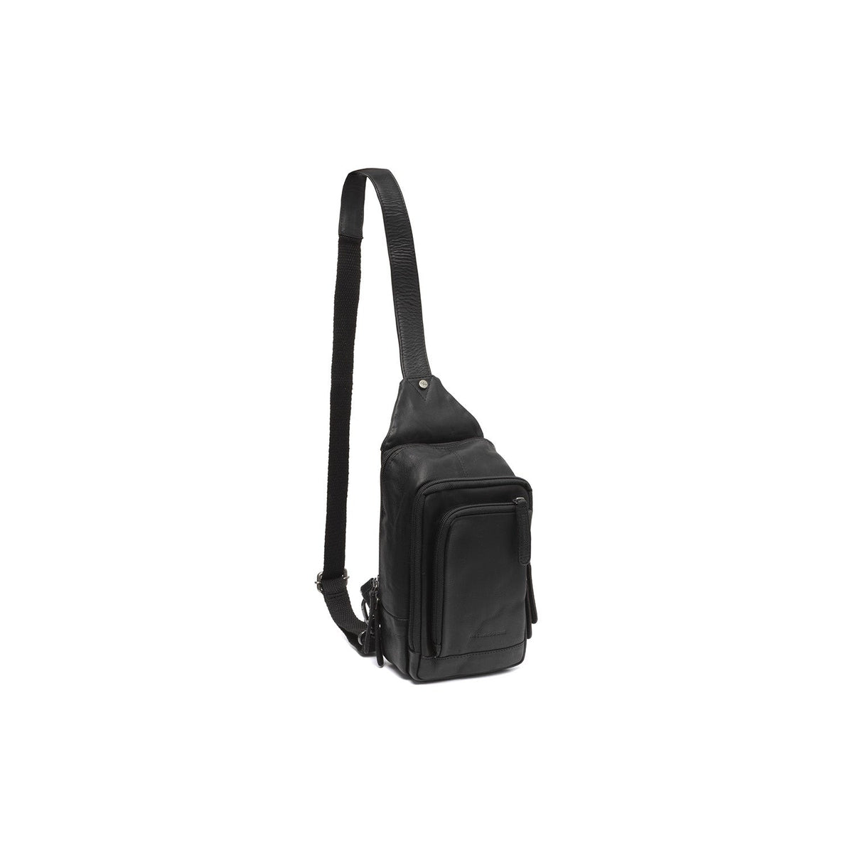 Leather Sling Bag Riga for Kvinner in Classic 100% Full-Grain Leather - Full Exterior Front Profile View | Buy Online