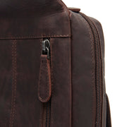 Brown Leather Sling Bag Turelle for Kvinner, detail view 3