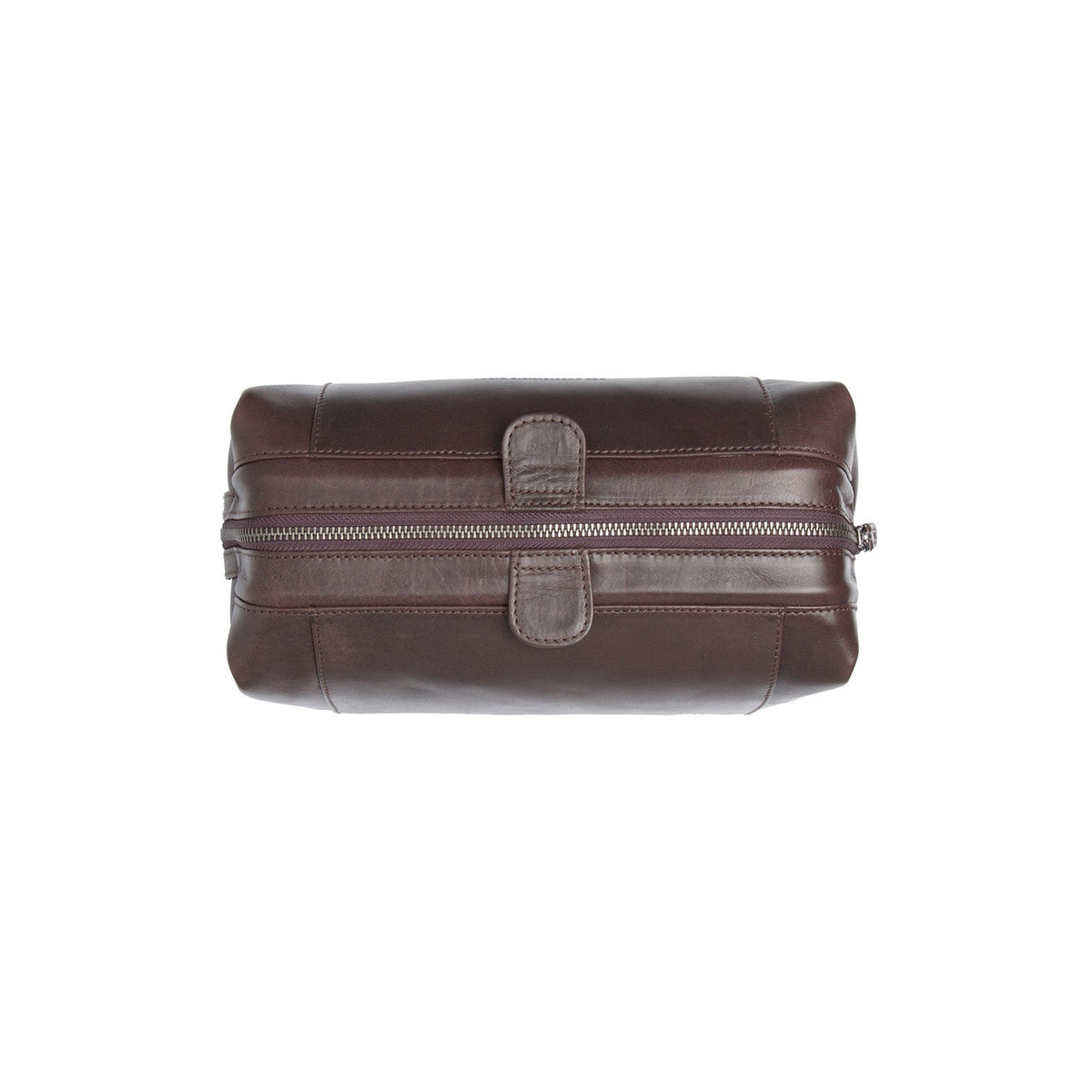 Biassa Full-Grain Leather Toiletry Bag for Kvinner – alternate product view 3