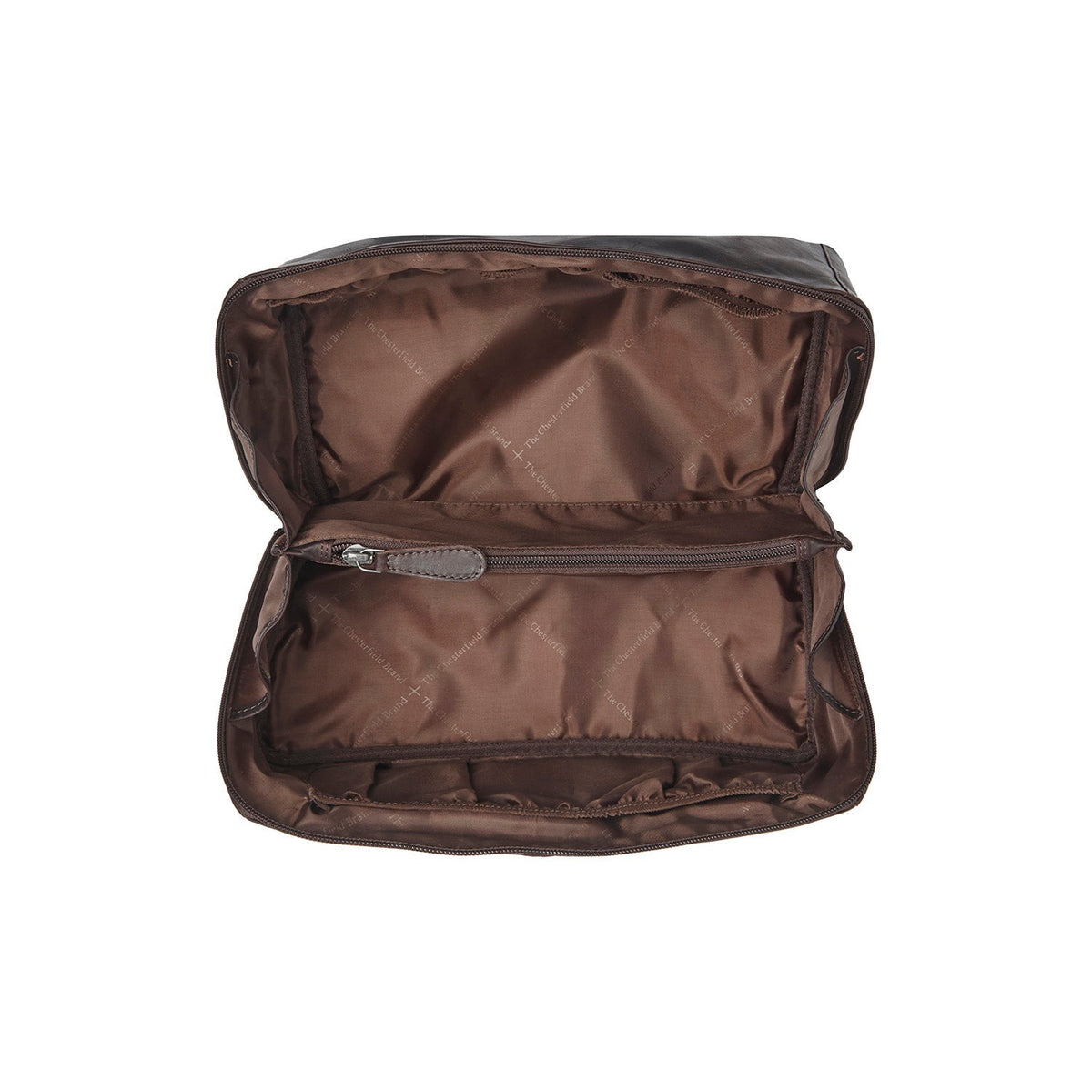 Trevia Full-Grain Leather Toiletry Bag for Kvinner – alternate product view 2