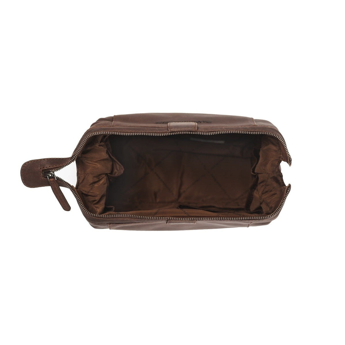 Vince Full-Grain Leather Toiletry Bag for Kvinner – alternate product view 3