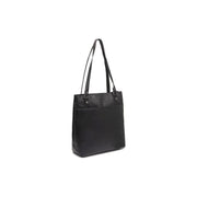 Raynor Full-Grain Leather Tote Bag for Kvinner in Classic 100% Full-Grain Leather - Full Exterior Front Profile View | Buy Online