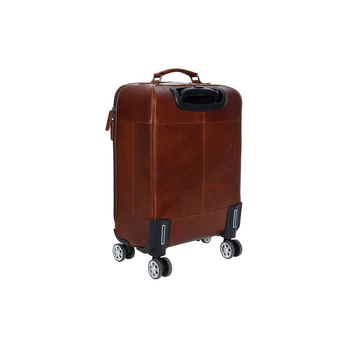 Cognac Leather Trolley San Marino for Kvinner, detail view 7