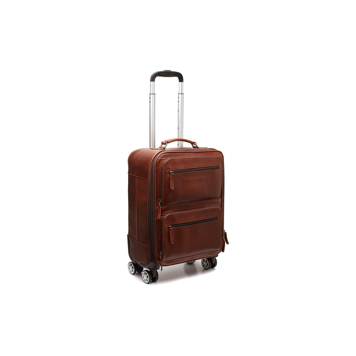 Leather Trolley San Marino for Kvinner in Classic 100% Full-Grain Leather - Front Profile View &amp; Tailored Silhouette | Buy Online