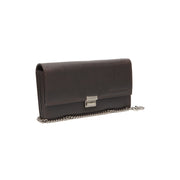 Bora Full-Grain Leather Waiter Wallet for Kvinner in Classic 100% Full-Grain Leather - Full Exterior Front Profile View | Buy Online