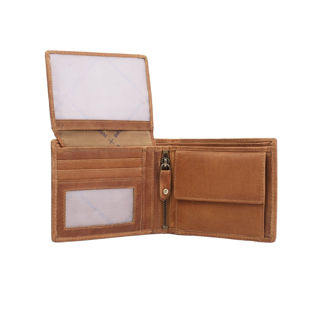 Alvina Full-Grain Leather Wallet for Herre – alternate product view 2