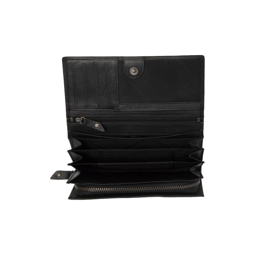 Arvento Full-Grain Leather Wallet for Kvinner