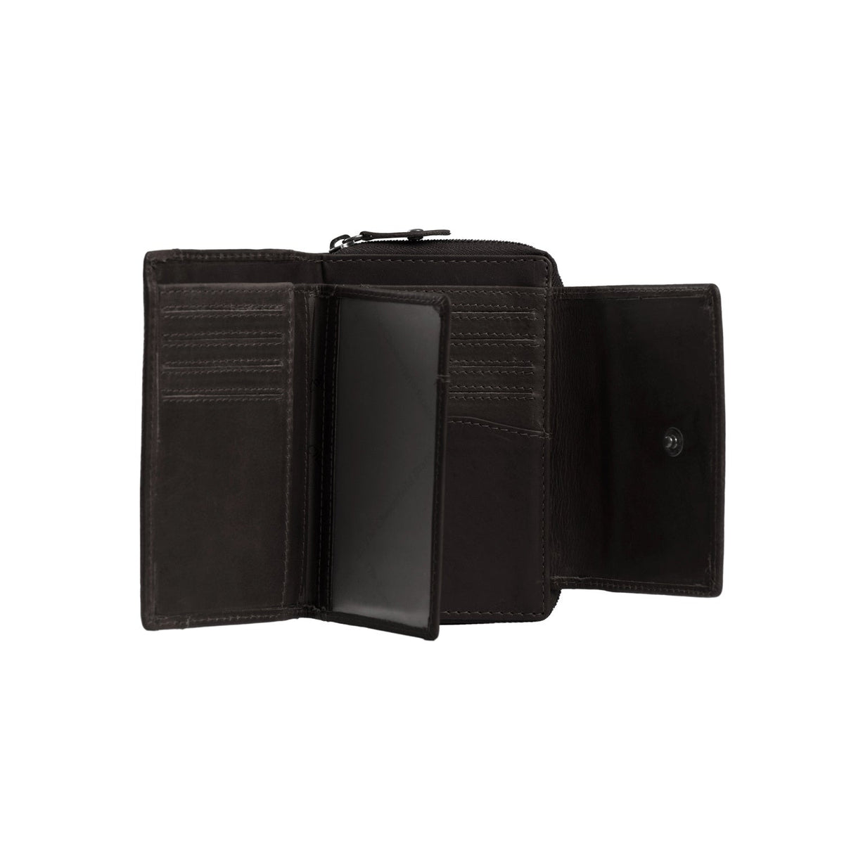 Ascot Full-Grain Leather Wallet for Kvinner – alternate product view 3