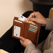 Ascot Full-Grain Leather Wallet for Kvinner – alternate product view 3