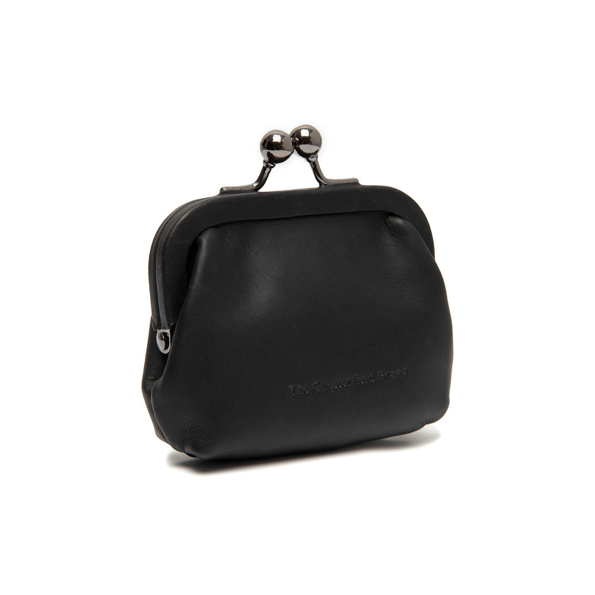Calvia Full-Grain Leather Wallet for Kvinner in Classic 100% Full-Grain Leather - Full Exterior Front Profile View | Buy Online