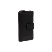 
Charlotte Full-Grain Leather Wallet in Classic 100% Full-Grain Leather - Full Exterior Front Profile View | Buy Online