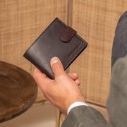 Curtis Full-Grain Leather Wallet for Herre – alternate product view 2