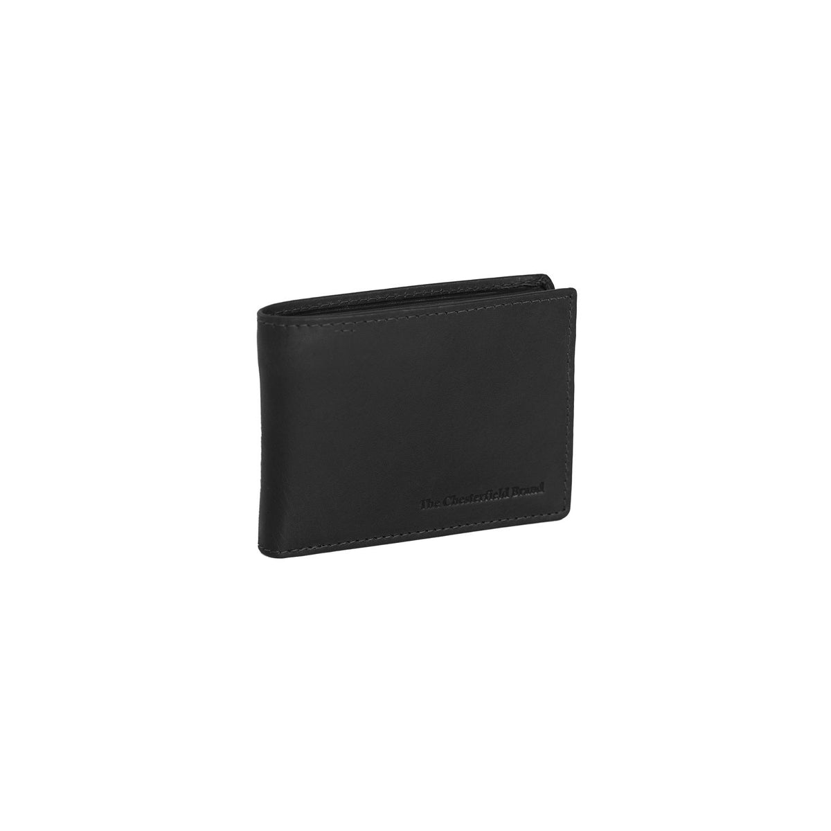 Enzo Full-Grain Leather Wallet for Herre in Classic 100% Full-Grain Leather - Full Exterior Front Profile View | Buy Online