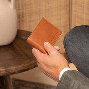 Enzo Full-Grain Leather Wallet for Herre – alternate product view 2