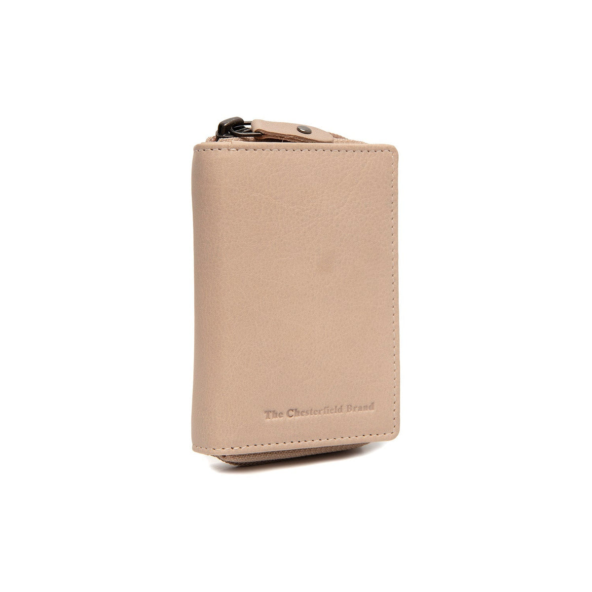 Floren Full-Grain Leather Wallet for Kvinner in Classic 100% Full-Grain Leather - Full Exterior Front Profile View | Buy Online