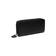 Hadley Full-Grain Leather Wallet for Kvinner in Classic 100% Full-Grain Leather - Full Exterior Front Profile View | Buy Online