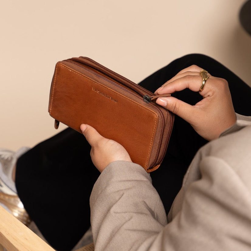 Hadley Full-Grain Leather Wallet for Kvinner – alternate product view 2