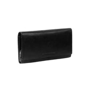 Hampton Full-Grain Leather Wallet for Kvinner in Classic 100% Full-Grain Leather - Full Exterior Front Profile View | Buy Online